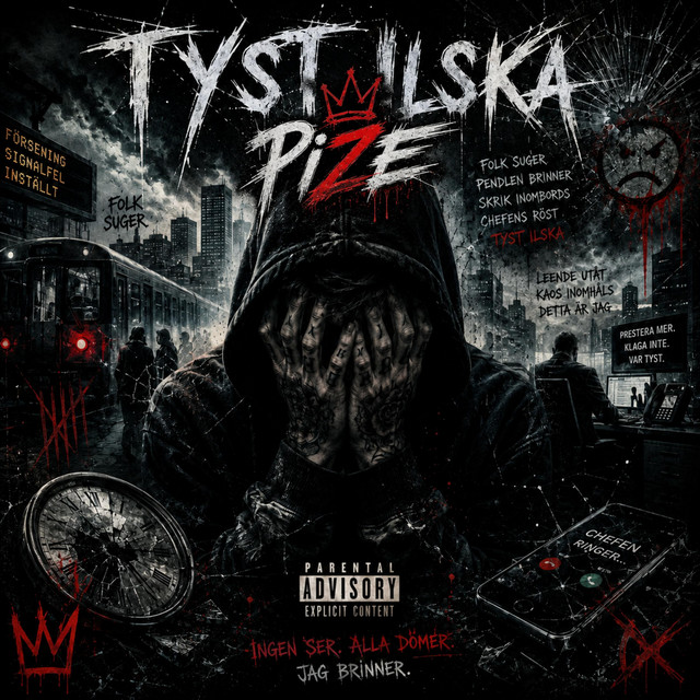Omslag för albumet Tyst Ilska